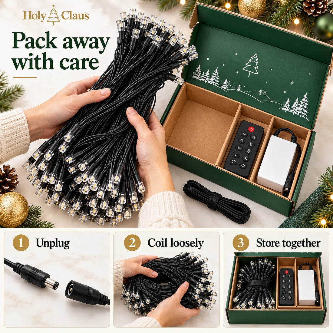 Pack away with care