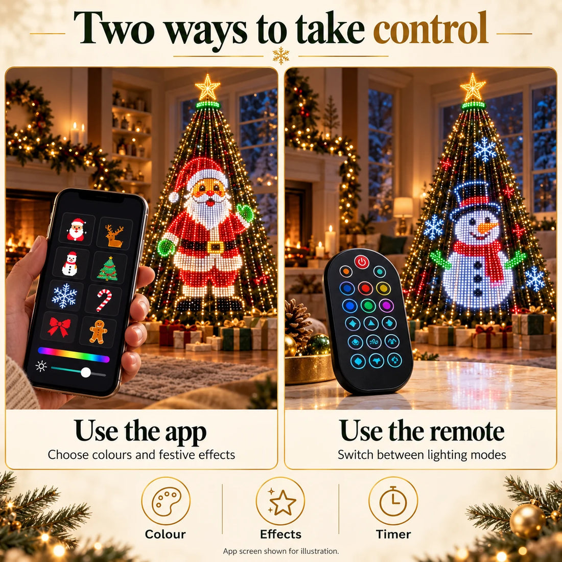 Two ways to take control