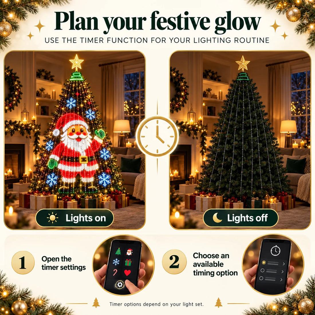 Plan your festive glow