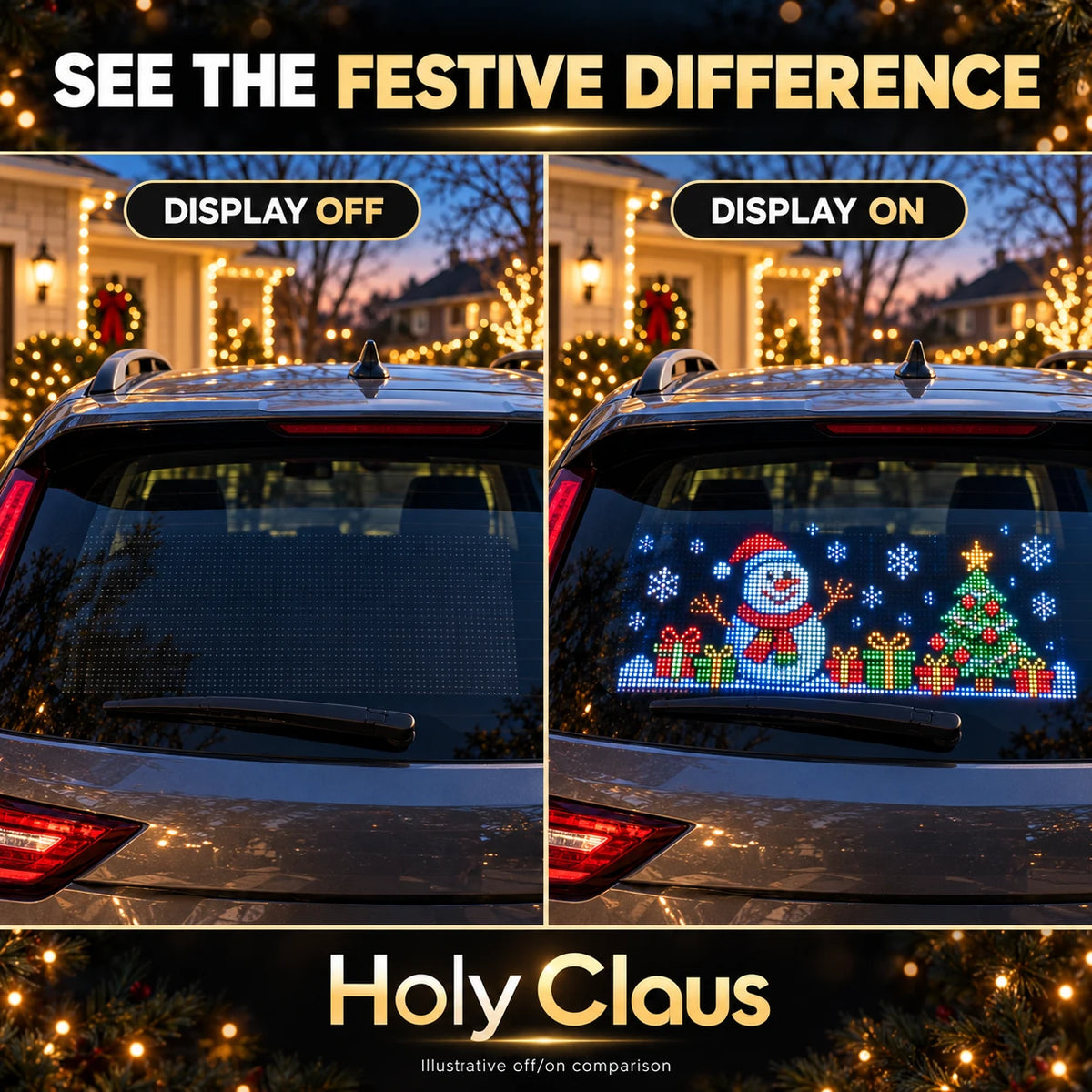 Display off and on