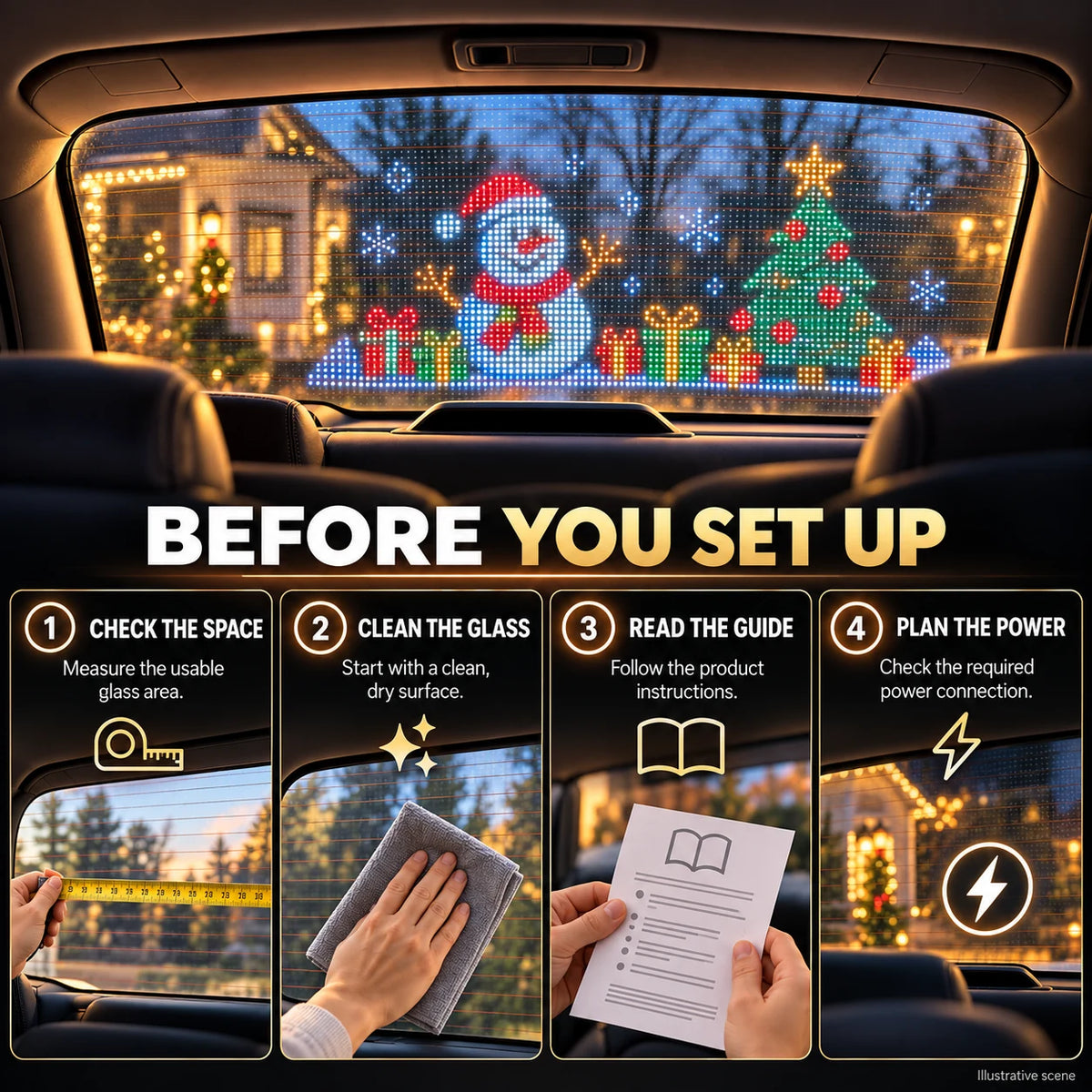 Before you set up