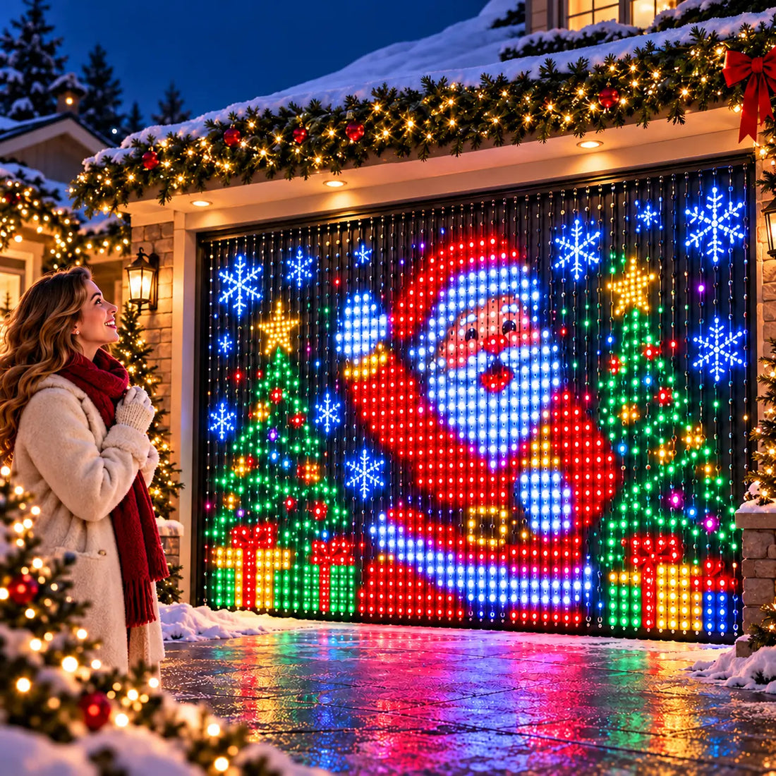 The garage door everyone stops at